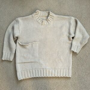 Oversized knit swweater